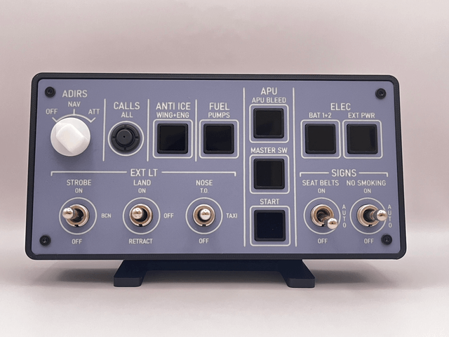 A320 Mini Overhead Panel - by MadMonkey