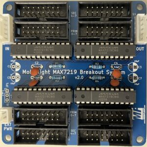 max7219 digit pcb system 50cm